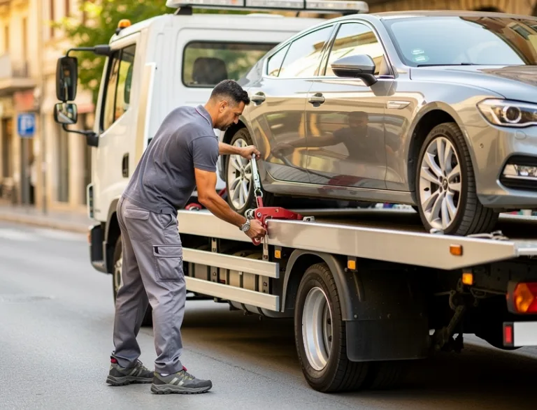 Grúa servicio en Cornella de Llobregat